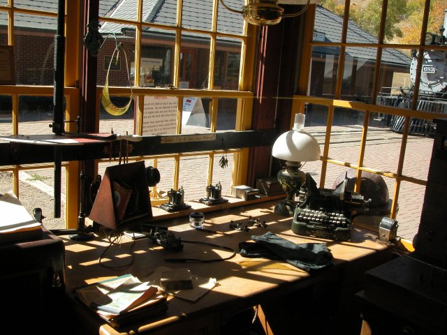 The CRRM communications bay, view 1.